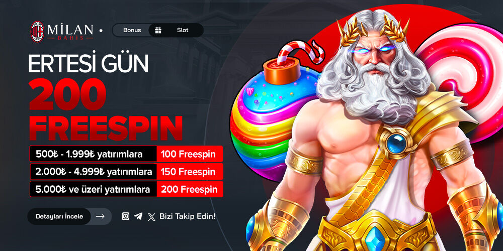🎁Ertesi Gün Freespin